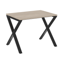 Loft Стол рабочий VR.L-SRX-1.7 Тиквуд тёмный/Чёрный металл 980×720×750
