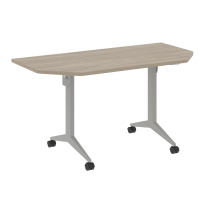 X-Pull Стол складной мобильный X.M-7.T1 Тиквуд тёмный/Белый металл 1440×720×753 X-Pull Стол складной мобильный X.M-7.T1 Тиквуд тёмный/Белый металл 1440×720×753