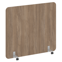 R-line Перегородка на металлических опорах, на роликах DP.R-160-140 Тиквуд тёмный/Серый металл 1600×18×1400 R-line Перегородка на металлических опорах, на роликах DP.R-160-140 Тиквуд тёмный/Серый металл 1600×18×1400