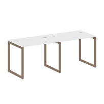 Metal System Quattro Р. ст. на 2 раб. места на О-образном м/к 40БО.СМ-2.1 Акация/Антрацит металл 2000*720*750 Metal System Quattro Р. ст. на 2 раб. места на О-образном м/к 40БО.СМ-2.1 Акация/Антрацит металл 2000*720*750