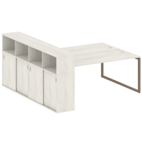 Metal System Quattro Р. ст. с шкафом-купе на О-образном м/к 40БО.РС-СШК-4.5 Т Акация/Антрацит металл 2210*2332*1098 Metal System Quattro Р. ст. с шкафом-купе на О-образном м/к 40БО.РС-СШК-4.5 Т Акация/Антрацит металл 2210*2332*1098