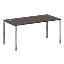 Metal System Direct Стол рабочий руководителя на П-обр. м/к БП.СРР-4.8 Акация/Нерж. сталь 1600*800*750 Metal System Direct Стол рабочий руководителя на П-обр. м/к БП.СРР-4.8 Акация/Нерж. сталь 1600*800*750