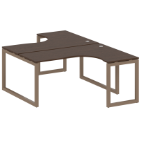 Metal System Quattro Р. ст. криволинейная на О-образном м/к 50БО.РАС-СА-2.4 Акация/Антрацит металл 1600*2435*750 Metal System Quattro Р. ст. криволинейная на О-образном м/к 50БО.РАС-СА-2.4 Акация/Антрацит металл 1600*2435*750