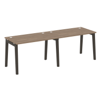 Onix Wood Рабочая станция OW.RS-2.2.7 Белый бриллиант/Дуб светлый/Белый металл 2360*720*750 Onix Wood Рабочая станция OW.RS-2.2.7 Белый бриллиант/Дуб светлый/Белый металл 2360*720*750