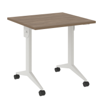 X-Pull Стол складной мобильный X.M-0.7 Тиквуд тёмный/Серый металл 780×720×753