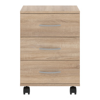 Тумба для документов мобильная Simple SC-3M.1 Дуб Юкон Модерн 412×450×566 Тумба для документов мобильная Simple SC-3M.1 Дуб Юкон Модерн 412×450×566