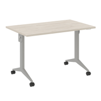 X-Pull Стол складной мобильный X.M-2.7 Тиквуд тёмный/Белый металл 1180×720×753 X-Pull Стол складной мобильный X.M-2.7 Тиквуд тёмный/Белый металл 1180×720×753