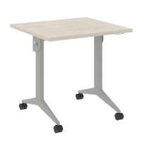 X-Pull Стол складной мобильный X.M-0.7 Тиквуд тёмный/Серый металл 780×720×753