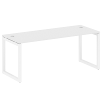 Metal System Quattro Стол офисный на О-образном м/к 50БО.СП-5 Вяз/Мокко металл 1800×720×750 Metal System Quattro Стол офисный на О-образном м/к 50БО.СП-5 Вяз/Мокко металл 1800×720×750