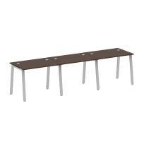 Metal System Р. ст. на 3 раб. места на А-образном м/к БА.СМ-3.1 Акация/Антрацит металл 3000*720*750 Metal System Р. ст. на 3 раб. места на А-образном м/к БА.СМ-3.1 Акация/Антрацит металл 3000*720*750