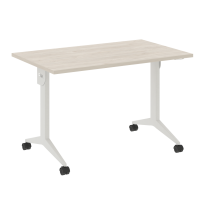 X-Pull Стол складной мобильный X.M-2.7 Тиквуд тёмный/Белый металл 1180×720×753 X-Pull Стол складной мобильный X.M-2.7 Тиквуд тёмный/Белый металл 1180×720×753