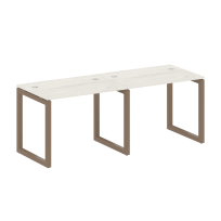 Metal System Quattro Р. ст. на 2 раб. места на О-образном м/к 50БО.СМ-2.1 Акация/Антрацит металл 2000*720*750 Metal System Quattro Р. ст. на 2 раб. места на О-образном м/к 50БО.СМ-2.1 Акация/Антрацит металл 2000*720*750