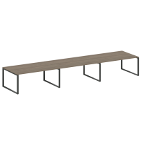 Metal System Перег. стол (3 столешницы) на О-оразном м/к БО.ПРГ-3.5 Акация/Антрацит металл 5400*1235*750 Metal System Перег. стол (3 столешницы) на О-оразном м/к БО.ПРГ-3.5 Акация/Антрацит металл 5400*1235*750