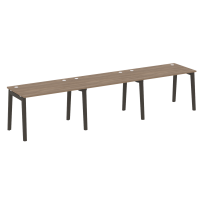 Onix Wood Рабочая станция OW.RS-3.2.7 Белый бриллиант/Дуб светлый/Белый металл 3540*720*750 Onix Wood Рабочая станция OW.RS-3.2.7 Белый бриллиант/Дуб светлый/Белый металл 3540*720*750