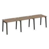 Onix Wood Рабочая станция OW.RS-3.1.7 Белый бриллиант/Дуб светлый/Белый металл 2940*720*750 Onix Wood Рабочая станция OW.RS-3.1.7 Белый бриллиант/Дуб светлый/Белый металл 2940*720*750
