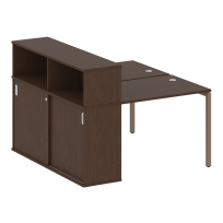 Metal System Quattro Р. ст. с шкафом-купе на П-образном м/к 40БП.РС-СШК-2.1 Т Акация/Антрацит металл 1410*1475*1098 Metal System Quattro Р. ст. с шкафом-купе на П-образном м/к 40БП.РС-СШК-2.1 Т Акация/Антрацит металл 1410*1475*1098
