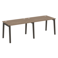 Onix Wood Рабочая станция OW.RS-2.2.8 Белый бриллиант/Дуб светлый/Белый металл 2360*800*750 Onix Wood Рабочая станция OW.RS-2.2.8 Белый бриллиант/Дуб светлый/Белый металл 2360*800*750