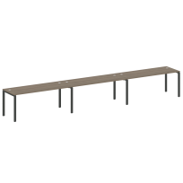 Metal System Р. ст. на 3 раб. места на П-образном м/к БП.СМ-3.5 Акация/Антрацит металл 5400*720*750 Metal System Р. ст. на 3 раб. места на П-образном м/к БП.СМ-3.5 Акация/Антрацит металл 5400*720*750