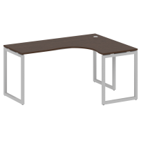 Metal System Quattro Стол криволинейный правый на О-образном м/к 40БО.СА-4 (R) Акация/Антрацит металл 1600*1200*750 Metal System Quattro Стол криволинейный правый на О-образном м/к 40БО.СА-4 (R) Акация/Антрацит металл 1600*1200*750