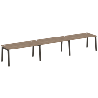 Onix Wood Рабочая станция OW.RS-3.4.8 Белый бриллиант/Дуб светлый/Белый металл 4740*800*750 Onix Wood Рабочая станция OW.RS-3.4.8 Белый бриллиант/Дуб светлый/Белый металл 4740*800*750