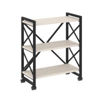 Loft Стеллаж на колесных опорах-3 полки VR.L-MST.K-3.8 Тиквуд тёмный/Чёрный металл 800×400×968 Loft Стеллаж на колесных опорах-3 полки VR.L-MST.K-3.8 Тиквуд тёмный/Чёрный металл 800×400×968