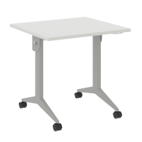 X-Pull Стол складной мобильный X.M-0.7 Тиквуд тёмный/Серый металл 780×720×753
