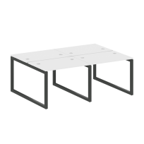 Metal System Quattro Р. ст. на 4 раб. места на О-образном м/к 50БО.СМ-4.1 Акация/Антрацит металл 2000*1475*750 Metal System Quattro Р. ст. на 4 раб. места на О-образном м/к 50БО.СМ-4.1 Акация/Антрацит металл 2000*1475*750