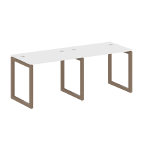 Metal System Quattro Р. ст. на 2 раб. места на О-образном м/к 50БО.СМ-2.1 Акация/Антрацит металл 2000*720*750 Metal System Quattro Р. ст. на 2 раб. места на О-образном м/к 50БО.СМ-2.1 Акация/Антрацит металл 2000*720*750