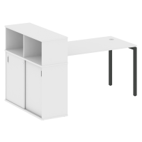 Metal System Quattro Стол офисный с шкафом-купе на П-образном м/к 40БП.РС-СШК-3.3 Т Вяз/Мокко металл 1810×1120×1098 Metal System Quattro Стол офисный с шкафом-купе на П-образном м/к 40БП.РС-СШК-3.3 Т Вяз/Мокко металл 1810×1120×1098