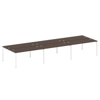 Metal System Quattro Р. ст. на 6 раб. места на П-образном м/к 50БП.СМ-6.4 Акация/Антрацит металл 4800*1475*750 Metal System Quattro Р. ст. на 6 раб. места на П-образном м/к 50БП.СМ-6.4 Акация/Антрацит металл 4800*1475*750