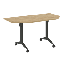 X-Pull Стол складной мобильный X.M-7.T1 Тиквуд тёмный/Белый металл 1440×720×753 X-Pull Стол складной мобильный X.M-7.T1 Тиквуд тёмный/Белый металл 1440×720×753