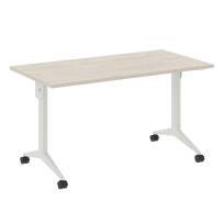 X-Pull Стол складной мобильный X.M-3.7 Тиквуд тёмный/Белый металл 1380×720×753 X-Pull Стол складной мобильный X.M-3.7 Тиквуд тёмный/Белый металл 1380×720×753