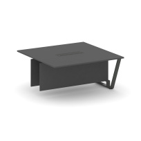 Сектор переговорного стола проходной Steel Meet L=1600 KD-PR.B.SPPW-16 / Тиквуд Светлый – Металл Антрацит / 1600×1600×750 Сектор переговорного стола проходной Steel Meet L=1600 KD-PR.B.SPPW-16 / Тиквуд Светлый – Металл Антрацит / 1600×1600×750