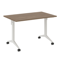 X-Pull Стол складной мобильный X.M-2.7 Тиквуд тёмный/Белый металл 1180×720×753 X-Pull Стол складной мобильный X.M-2.7 Тиквуд тёмный/Белый металл 1180×720×753