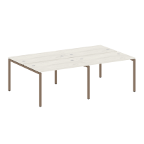 Metal System Quattro Р. ст. на 4 раб. места на П-образном м/к 40БП.СМ-4.2 Акация/Антрацит металл 2400*1475*750 Metal System Quattro Р. ст. на 4 раб. места на П-образном м/к 40БП.СМ-4.2 Акация/Антрацит металл 2400*1475*750