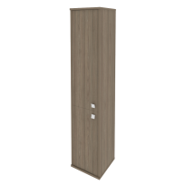 Style Шкаф высокий узкий левый Л.СУ-1.3 (L) Дуб наварра 412×410×1980