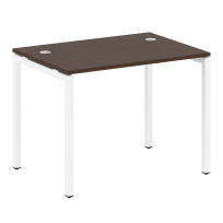 Metal System Quattro Стол офисный на П-образном м/к 40БП.СП-1 Вяз/Мокко металл 1000×720×750 Metal System Quattro Стол офисный на П-образном м/к 40БП.СП-1 Вяз/Мокко металл 1000×720×750