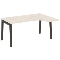 Onix Wood Стол эргономичный правый OW.SA-4 (R) Белый бриллиант/Дуб светлый/Белый металл 1580*1180*750 (800/460) Onix Wood Стол эргономичный правый OW.SA-4 (R) Белый бриллиант/Дуб светлый/Белый металл 1580*1180*750 (800/460)