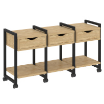 Loft Тумба на колесных опорах наборная. Вариант №4 VR.L-TN-4.K Тиквуд тёмный/Чёрный металл 1440×460×767 Loft Тумба на колесных опорах наборная. Вариант №4 VR.L-TN-4.K Тиквуд тёмный/Чёрный металл 1440×460×767