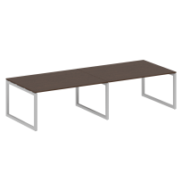 Metal System Quattro Перег. стол (2 столешницы) на О-образном м/к 50БО.ПРГ-2.4 Акация/Антрацит металл 3200*1235*750 Metal System Quattro Перег. стол (2 столешницы) на О-образном м/к 50БО.ПРГ-2.4 Акация/Антрацит металл 3200*1235*750