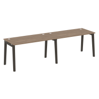 Onix Wood Рабочая станция OW.RS-2.3.7 Белый бриллиант/Дуб светлый/Белый металл 2760*720*750 Onix Wood Рабочая станция OW.RS-2.3.7 Белый бриллиант/Дуб светлый/Белый металл 2760*720*750