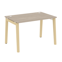 Onix Wood Стол офисный OW.SP-2.8 Дуб мали/Дуб светлый/Белый металл 1180×800×750 Onix Wood Стол офисный OW.SP-2.8 Дуб мали/Дуб светлый/Белый металл 1180×800×750