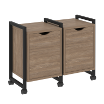 Loft Тумба на колесных опорах наборная. Вариант №2 VR.L-TN-2.K Тиквуд тёмный/Чёрный металл 970×460×767 Loft Тумба на колесных опорах наборная. Вариант №2 VR.L-TN-2.K Тиквуд тёмный/Чёрный металл 970×460×767