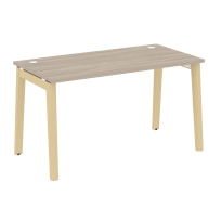 Onix Wood Стол офисный OW.SP-3.7 Дуб мали/Дуб светлый/Белый металл 1380×720×750 Onix Wood Стол офисный OW.SP-3.7 Дуб мали/Дуб светлый/Белый металл 1380×720×750