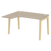 Onix Wood Стол эргономичный левый OW.SA-3 (L) Белый бриллиант/Дуб светлый/Белый металл 1380*1180*750 (800/460) Onix Wood Стол эргономичный левый OW.SA-3 (L) Белый бриллиант/Дуб светлый/Белый металл 1380*1180*750 (800/460)