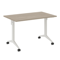 X-Pull Стол складной мобильный X.M-2.7 Тиквуд тёмный/Белый металл 1180×720×753 X-Pull Стол складной мобильный X.M-2.7 Тиквуд тёмный/Белый металл 1180×720×753