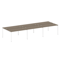Metal System Quattro Р. ст. на 6 раб. места на П-образном м/к 40БП.СМ-6.3 Акация/Антрацит металл 4200*1475*750 Metal System Quattro Р. ст. на 6 раб. места на П-образном м/к 40БП.СМ-6.3 Акация/Антрацит металл 4200*1475*750