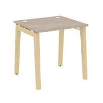Onix Wood Стол офисный OW.SP-0.7 Дуб мали/Дуб светлый/Белый металл 780×720×750 Onix Wood Стол офисный OW.SP-0.7 Дуб мали/Дуб светлый/Белый металл 780×720×750