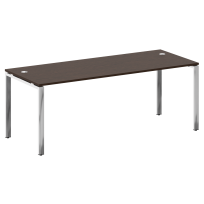Metal System Direct Стол рабочий руководителя на П-обр. м/к БП.СРР-6.8 Акация/Нерж. сталь 2000*800*750 Metal System Direct Стол рабочий руководителя на П-обр. м/к БП.СРР-6.8 Акация/Нерж. сталь 2000*800*750