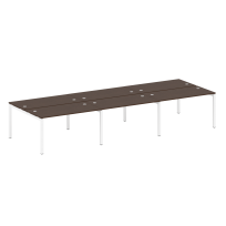 Metal System Quattro Р. ст. на 6 раб. места на П-образном м/к 50БП.СМ-6.3 Акация/Антрацит металл 4200*1475*750 Metal System Quattro Р. ст. на 6 раб. места на П-образном м/к 50БП.СМ-6.3 Акация/Антрацит металл 4200*1475*750
